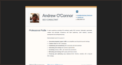 Desktop Screenshot of andrewoconnor.net