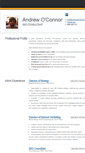 Mobile Screenshot of andrewoconnor.net